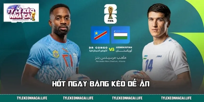 Chốt ngay bảng kèo dễ ăn 