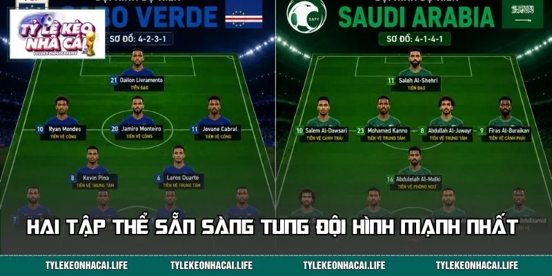 Hai tập thể sẵn sàng tung đội hình mạnh nhất 